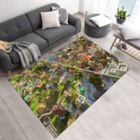 Tapis Minecraft – Monde 1