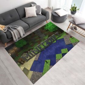 Tapis Minecraft – Blocs dans la nature