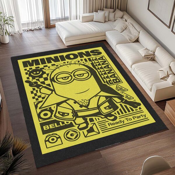 Tapis Minions – Prêts pour la fête des bananes – Image 2