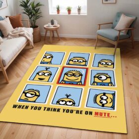 Tapis Minions – Quand tu crois que ton micro est coupé