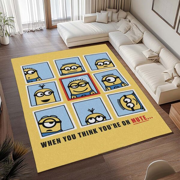 Tapis Minions – Quand tu crois que ton micro est coupé – Image 2