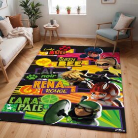 Tapis Miraculous Ladybug – Tous les personnages 02