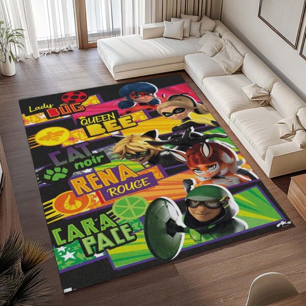 Tapis Miraculous Ladybug – Tous les personnages 02 – Image 2