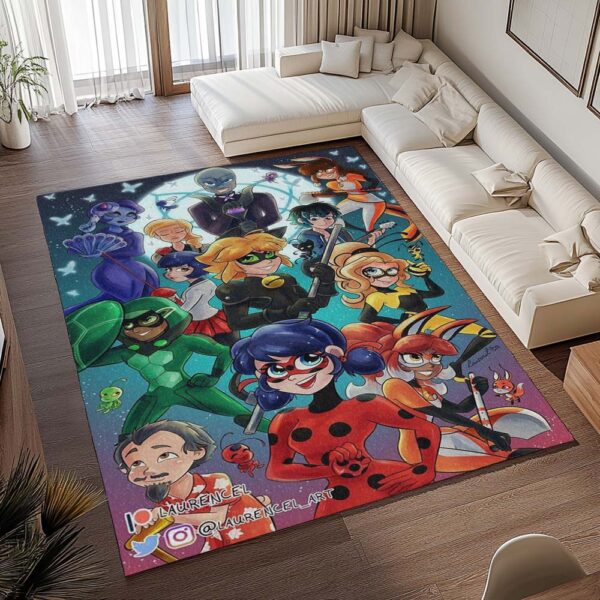 Tapis Miraculous Ladybug – Tous les personnages 10 – Image 2