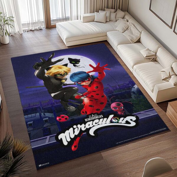 Tapis Miraculous Ladybug et Chat Noir 01 – Image 2
