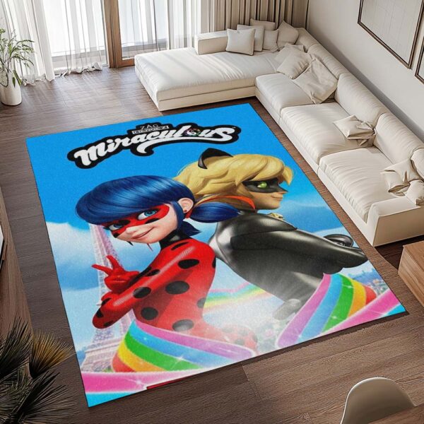 Tapis Miraculous Ladybug et Chat Noir 04 – Image 2