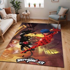 Tapis Miraculous Ladybug et Chat Noir 06