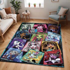 Tapis Monster High – Tous les personnages 01