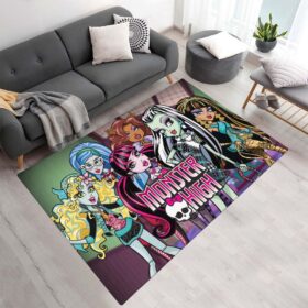 Tapis Monster High – Tous les personnages 03