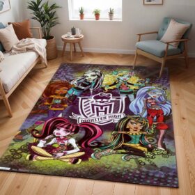 Tapis Monster High – Tous les personnages 08