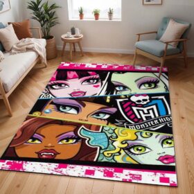 Tapis Monster High – Tous les personnages 09