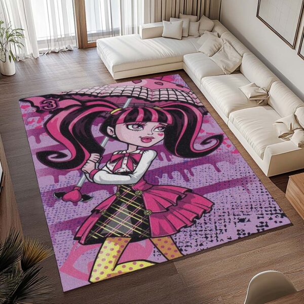 Tapis Monster High – Draculaura avec parapluie – Image 2