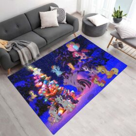 Tapis My Little Pony – Tous les personnages et sapin de Noël
