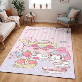 Tapis My Melody – Mignonne & Hello Kitty 02