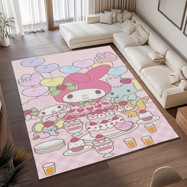 Tapis My Melody – Mignonne & Hello Kitty – Fête 03 – Image 2