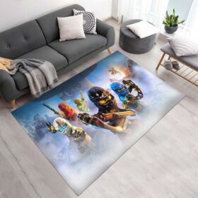 Tapis Ninjago – Tous les personnages en combat 1008