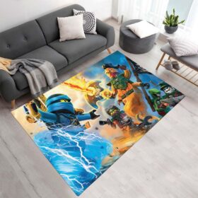 Tapis Ninjago – Tous les personnages en combat 1010