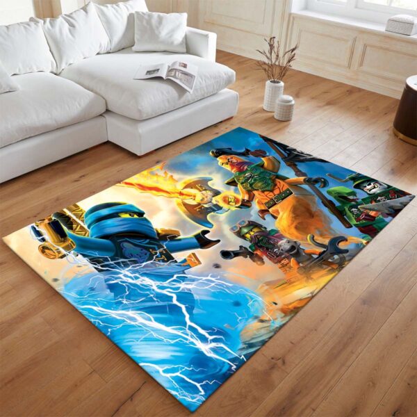 Tapis Ninjago – Tous les personnages en combat 1010 – Image 2