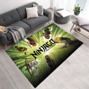 Tapis Ninjago – Tous les personnages en combat 1012