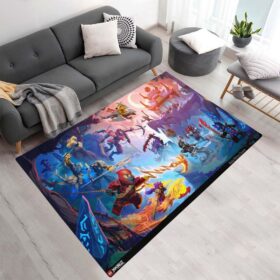 Tapis Ninjago – Tous les personnages en combat 1018