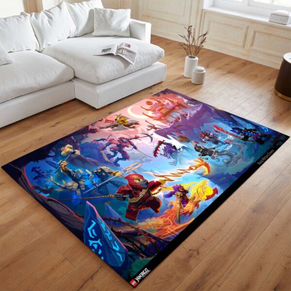 Tapis Ninjago – Tous les personnages en combat 1018 – Image 2