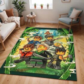 Tapis Ninjago – Tous les personnages – Combat 1019