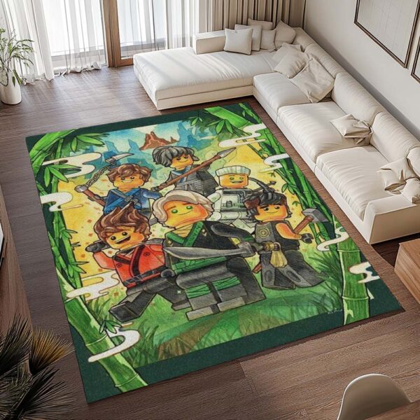 Tapis Ninjago – Tous les personnages – Combat 1019 – Image 2
