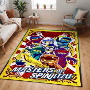 Tapis Ninjago – Tous les personnages – Maîtres du Spinjitzu