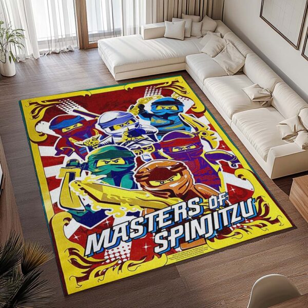 Tapis Ninjago – Tous les personnages – Maîtres du Spinjitzu – Image 2