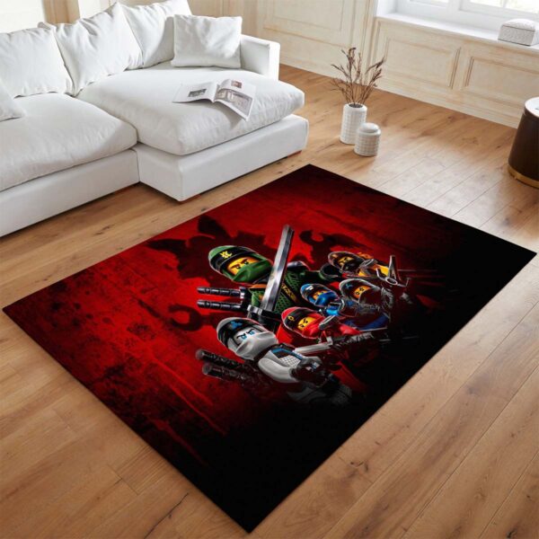 Tapis Ninjago – Lloyd, Kai, Jay, Nya, Cole et Zane – Image 2