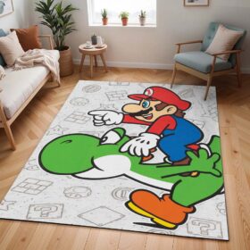 Tapis Nintendo – Super Mario et Yoshi