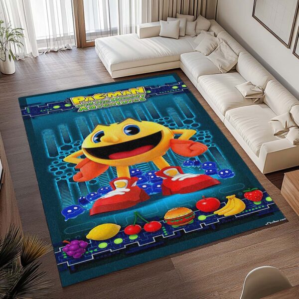 Tapis Pac-Man – Power-Pellets, fruits et fantômes – Image 2