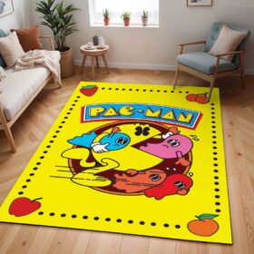 Tapis Pac-Man mange les fantômes