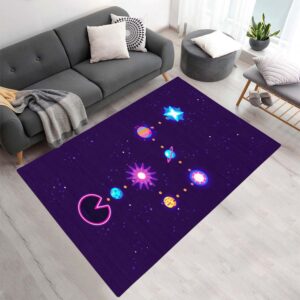Tapis Pac-Man – Style galaxie