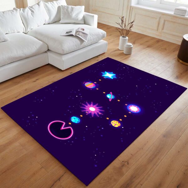 Tapis Pac-Man – Style galaxie – Image 2