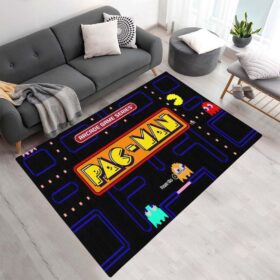 Tapis Pac-Man – Icône du jeu et fantômes