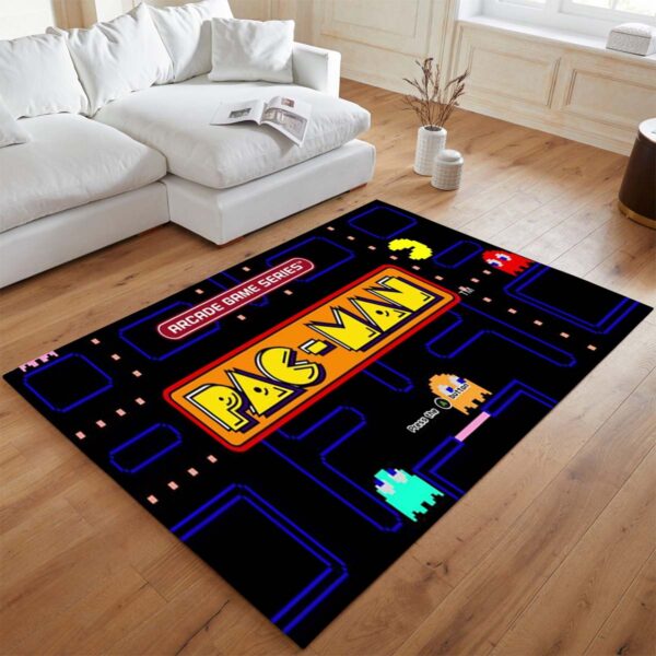 Tapis Pac-Man – Icône du jeu et fantômes – Image 2