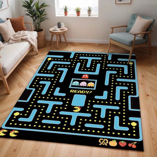 Tapis Pac-Man – Labyrinthe du jeu