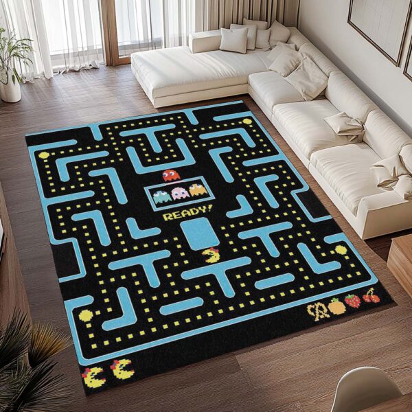 Tapis Pac-Man – Labyrinthe du jeu – Image 2