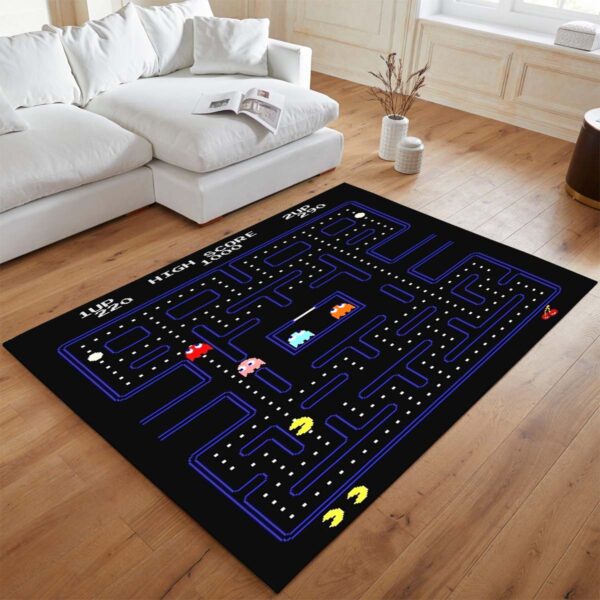 Tapis Pac-Man – Tapis de jeu pour chambre – Image 2