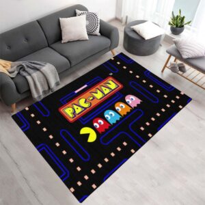 Tapis Pac-Man – Cadeau pour chambre de jeu