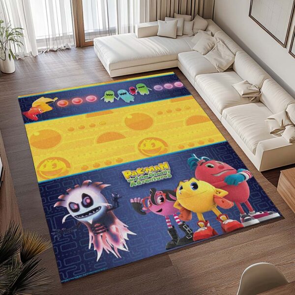 Tapis Pac-Man – Fantômes, fruits et Power-Pellets – Image 2