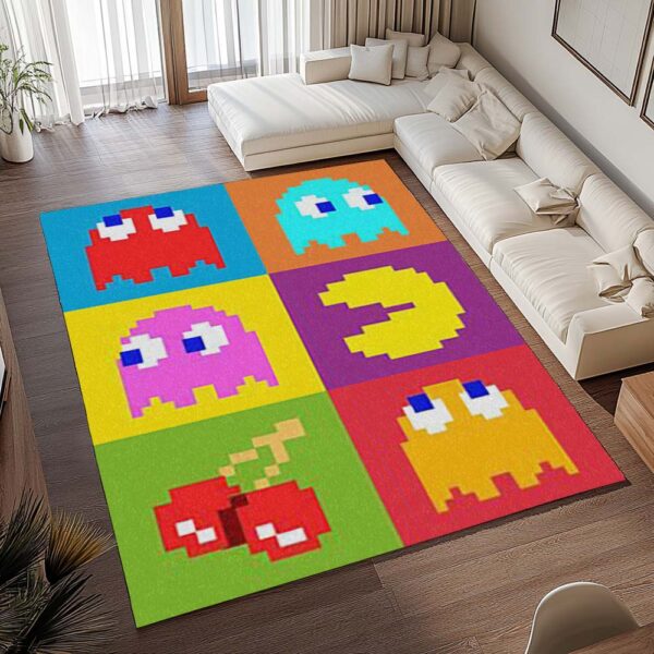 Tapis Pac-Man – Fantômes et fruits – Image 2