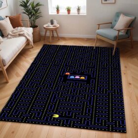 Tapis Pac-Man et les fantômes dans le donjon