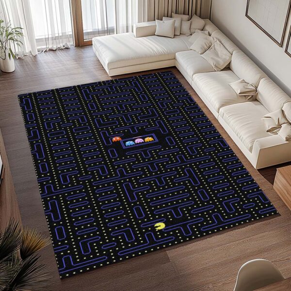 Tapis Pac-Man et les fantômes dans le donjon – Image 2
