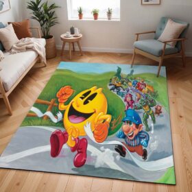 Tapis Pac-Man et les personnages Nintendo