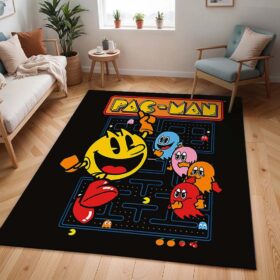 Tapis Pac-Man – Power-Pellets et fantômes fruités