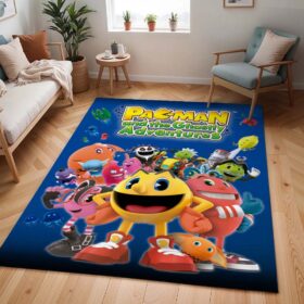 Tapis Pac-Man et les aventures fantomatiques