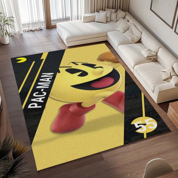 Tapis Pac-Man – Encadré avec regard joyeux – Image 2