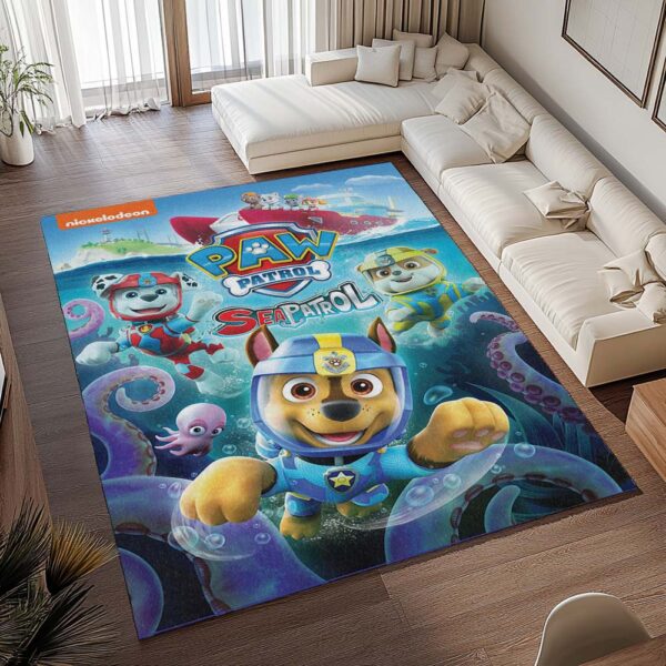 Tapis Pat' Patrouille – Tous les personnages sous la mer – Image 2